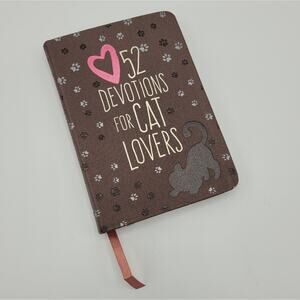 52 Devotions for Cat Lovers Book with Ribbon Bookmark